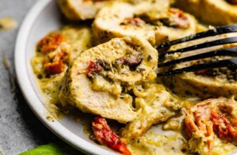 Pesto Rooster Roll Ups – The Keep At House Chef