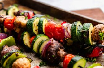 Grilled Veggie Kabobs – The Keep At Dwelling Chef