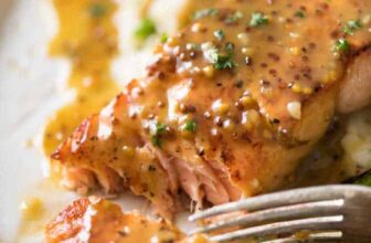 Honey Mustard Salmon – Spend With Pennies