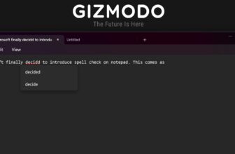 Microsoft Notepad Receives Spell Verify for The First Time Since 1983