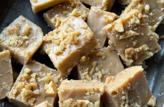 MAPLE WALNUT FUDGE – The Southern Girl Cooks