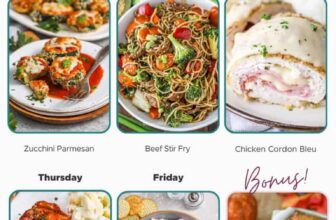 Weekly Meal Plan Sep 9, 2024