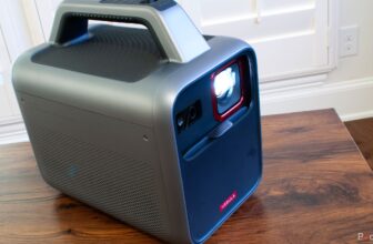 The Nebula Mars 3 projector is nice for film evening