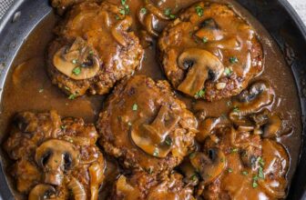 Salisbury Steak Recipe- Spend with Pennies