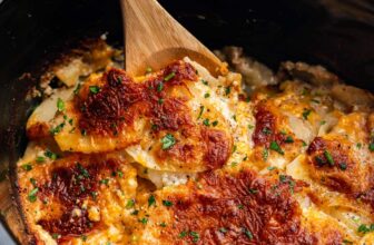 Gradual Cooker Scalloped Potatoes – The Keep At Dwelling Chef
