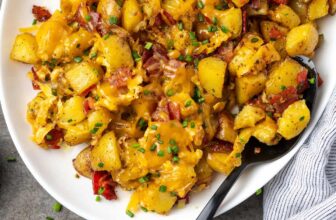 Tacky Ranch Potatoes | Cookies & Cups