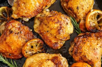 Skillet Rooster Thighs – Spend With Pennies