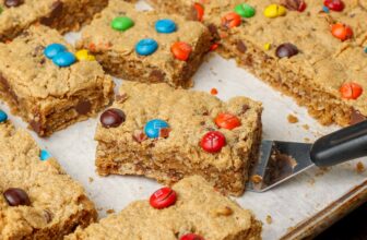Monster Cookie Bars – Barefeet within the Kitchen