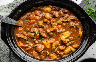 Sluggish Cooker Beef Stew – The Keep At Residence Chef
