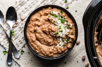 Gradual Cooker Refried Beans – The Keep At House Chef