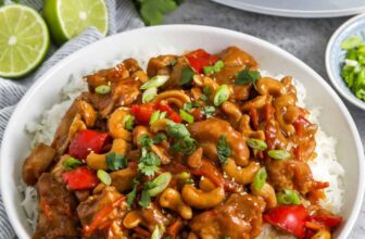 Crockpot Cashew Rooster – Spend With Pennies