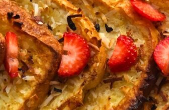 BAKED COCONUT FRENCH TOAST – The Southern Woman Cooks