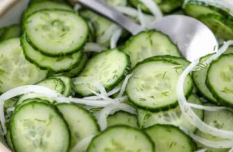 Cucumber Onion Salad – Spend With Pennies