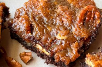 PECAN PIE BROWNIES – The Southern Woman Cooks